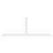 Ekena Millwork Portland Architectural Grade PVC Gable Bracket, 84"W x 31 1/2"H x 2"D x 4"F, 9/12 Pitch GBP084X32X0204POR00 - alternate 2